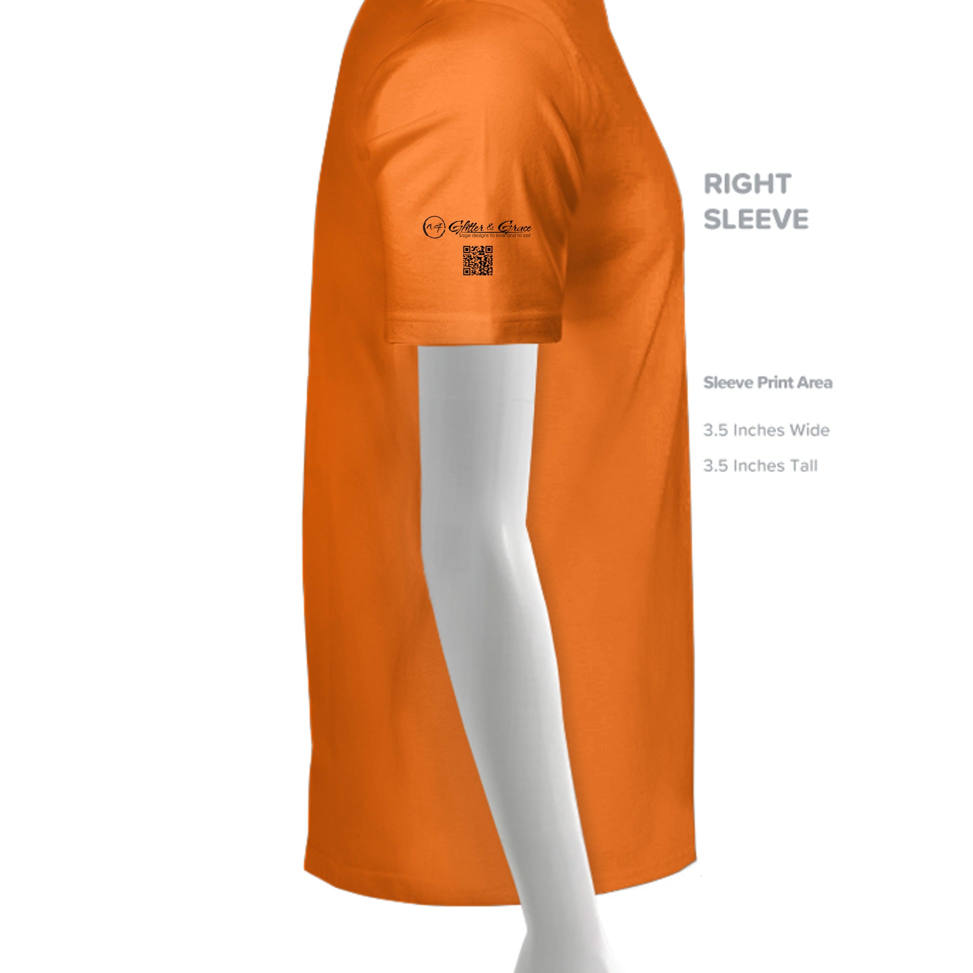 Neon Orange - PC380 - SLEEVE_RIGHT
