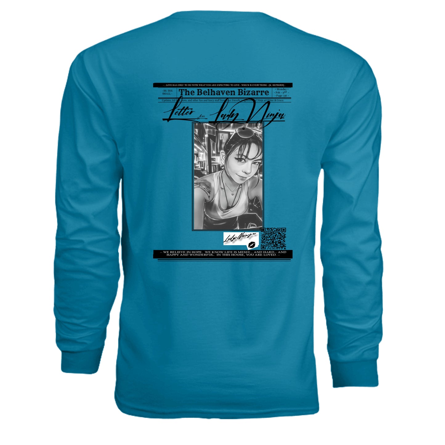 ELECTRIC BLUE - N3165 - BACK