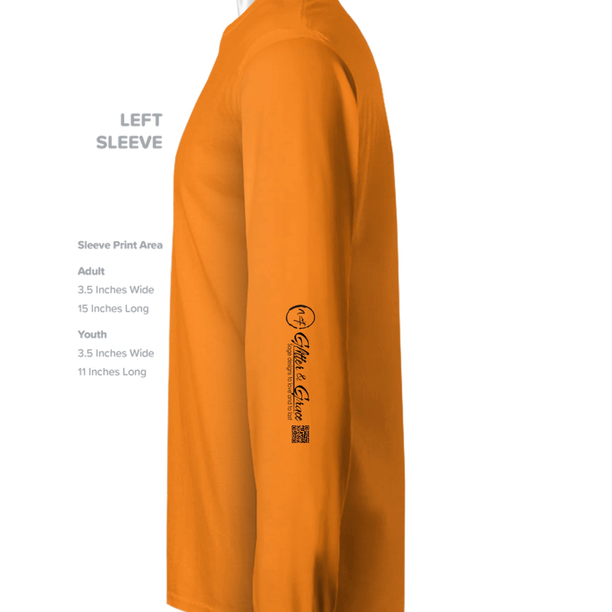 SAFETY ORANGE - N3165 - SLEEVE_LEFT