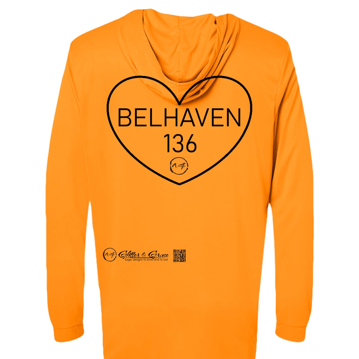 Neon Orange - 220P - BACK