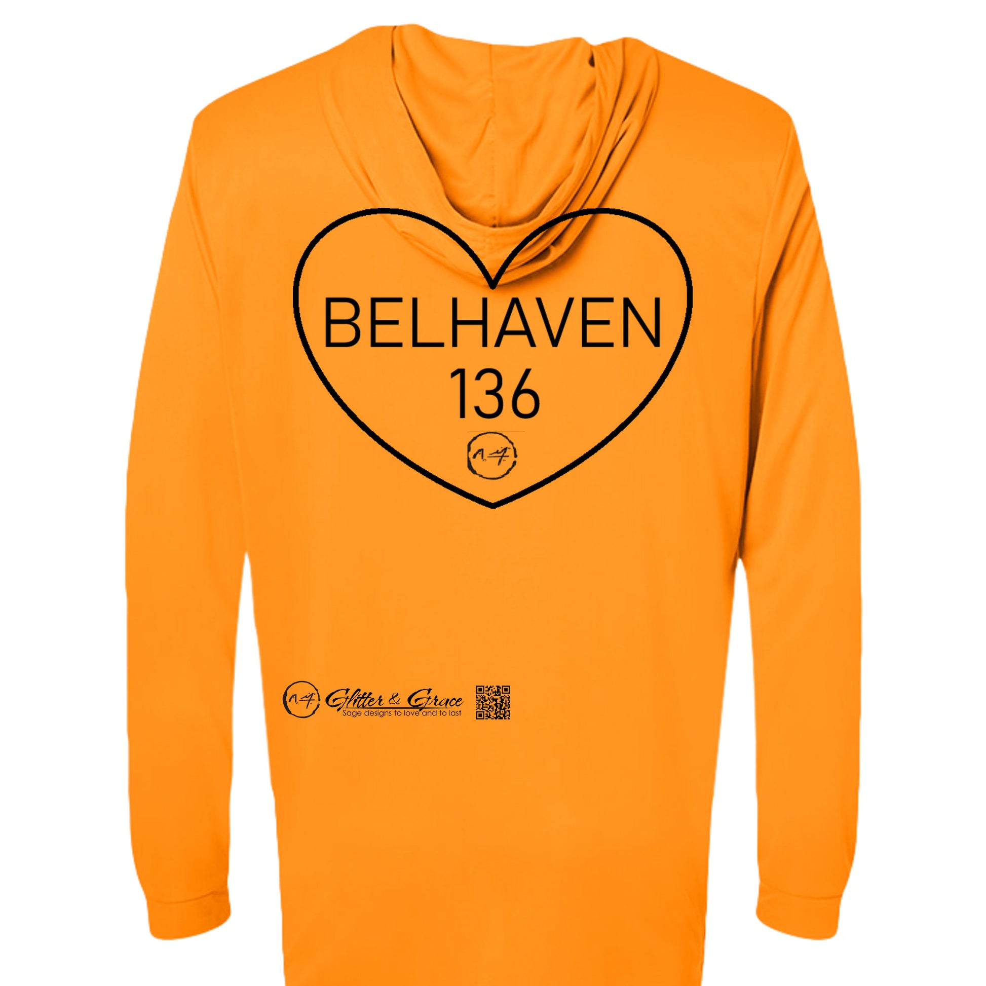 Neon Orange - 220P - BACK